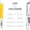 Luxrite G9 LED Light Bulbs 4.5W 50W Equivalent 450LM 4000K Cool White Dimmable Glass Bi-Pin Base, 5PK LR24693-5PK - alternate 7